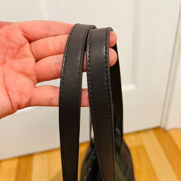 Barbour Tartan Tote Bag - Green - Picture 4 of 16